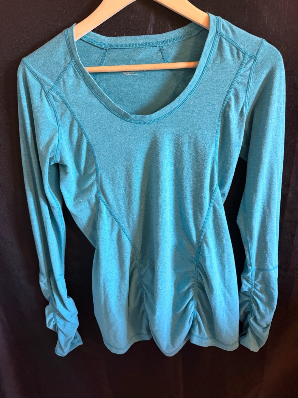 Zella Women's Long-Sleeve Active Top in Teal